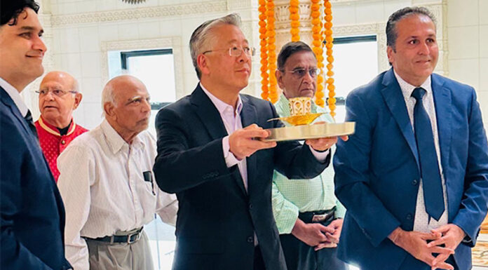 US State Dept official visits Jain Temple in California, says ‘Indian-Americans are backbone of strong relationship between two countries Jain Temple in California