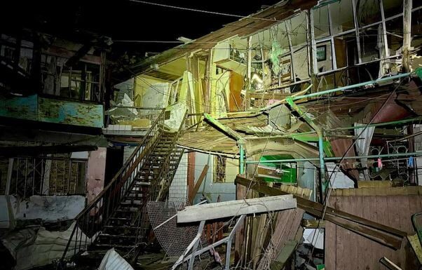 Russian drone attack