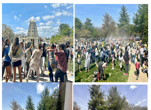 Spring in the air, Colors to Cheer at Bal Vihar St Louis Bal Vihar