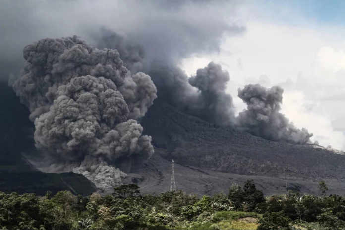 Ibu volcano