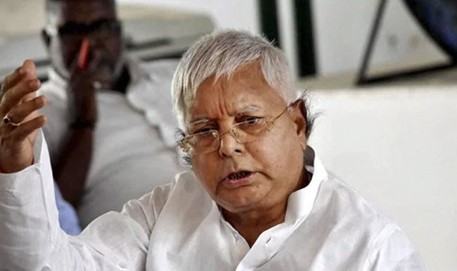 RJD Chief Lalu Prasad Yadav