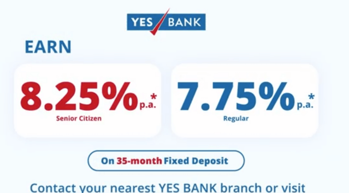 Know About the Revised YES Bank FD Interest Rates Yes Bank