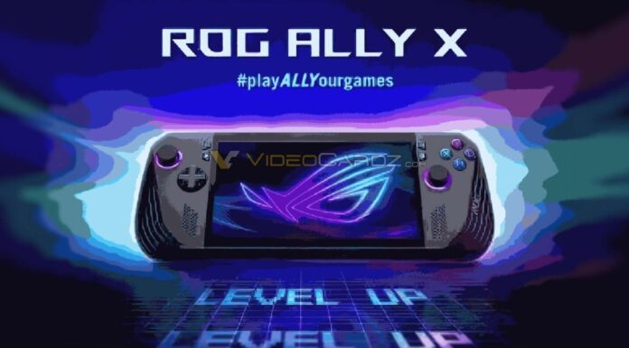ROG Ally X handheld