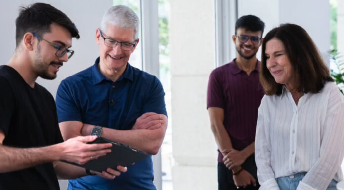 Tim Cook meets Indian student ahead of Apple WWDC 2024 Tim Cook