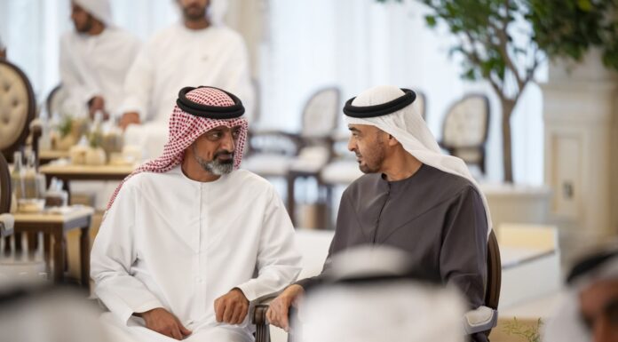 UAE President receives Crown Prince of Ajman Crown Prince of Ajman