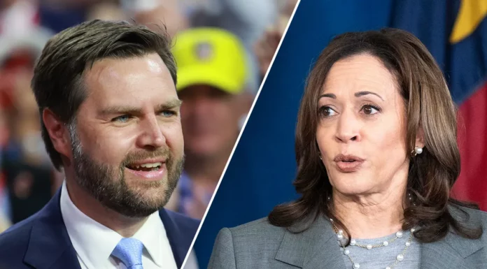 Kamala Harris criticises JD Vance’s abortion stance after he formally accepts VP nomination JD Vance