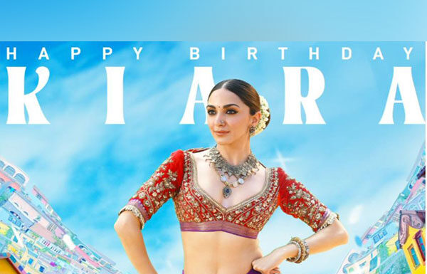 Ram Charan’s ‘Game Changer’ drops new poster of Kiara Advani on her birthday, announces character name Kiara Advani