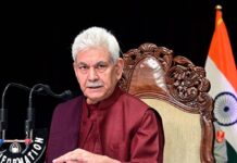 ‘We will avenge death of our soldiers’: L-G Manoj Sinha Manoj Sinha