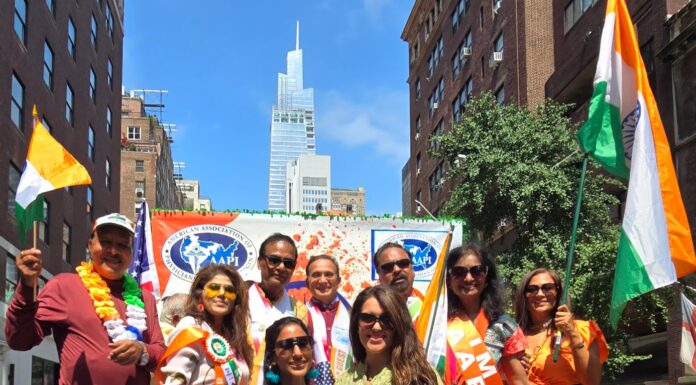 AAPI leaders spread message of health & wellbeing at India Day Parade in New York AAPI