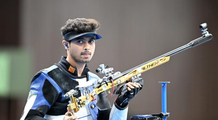 India shooter Swapnil Kusale