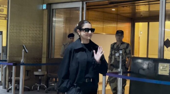 Anushka Sharma stuns in all-black outfit as she returns to Mumbai Anushka Sharma