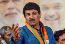 BJP leader Manoj Tiwari