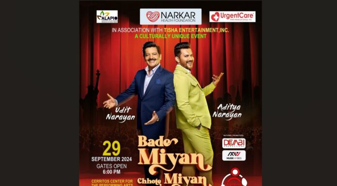 Narkar Health Foundation proudly presents: “Bade Miyan Chhote Miyan Concert” Udit Narayan