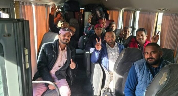 Four Indians evacuated from Syria arrive at Delhi Airport, thank embassy for their efforts Syria