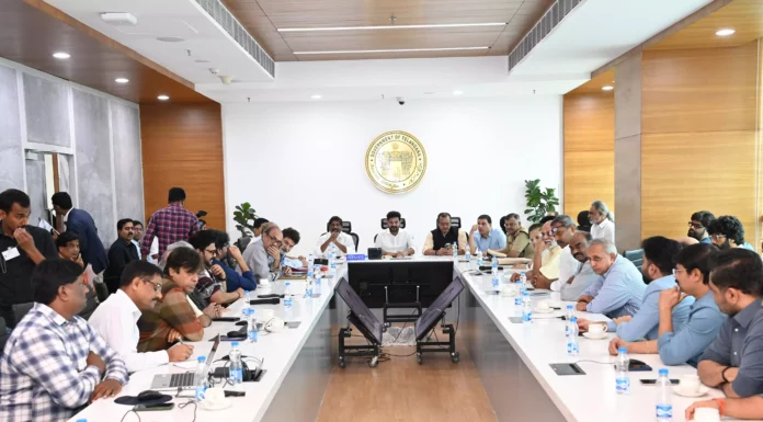 Telangana CM Revanth Reddy holds meeting with Tollywood actors, filmmakers Telangana