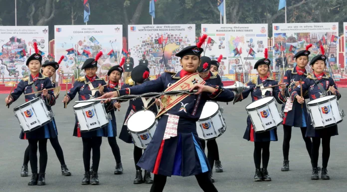 Agniveer women marching contingent participates in 77th Army Day parade Agniveer women