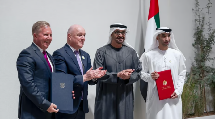 New Zealand, UAE sign Free Trade Agreement UAE