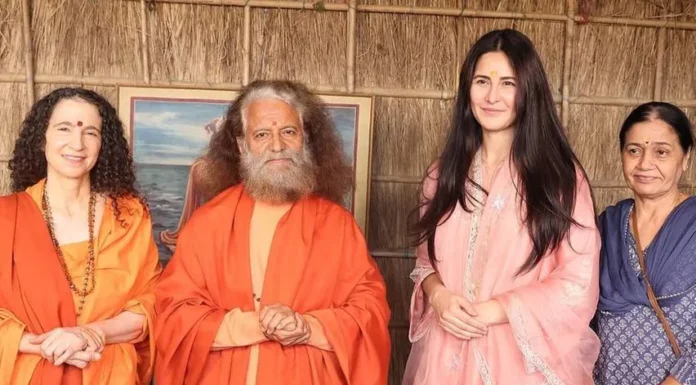 Katrina Kaif takes holy dip at Triveni Sangam during Mahakumbh Mela in Prayagraj Katrina Kaif