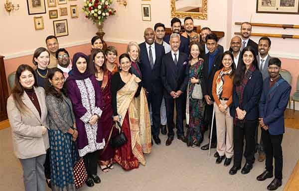 EAM Jaishankar calls Chevening Scholars “great advocates of India-UK ties” Chevening Scholars