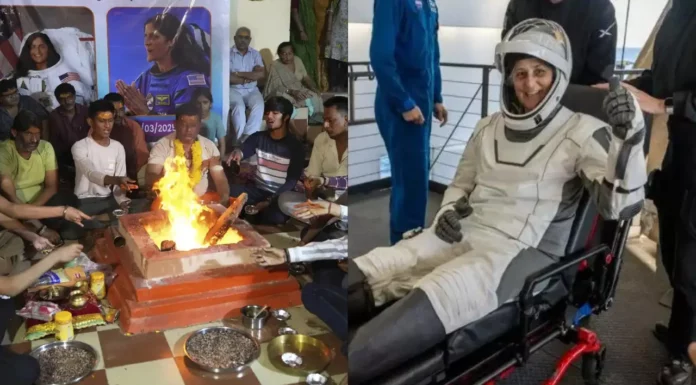 Gujarat: Sunita Williams’ home village celebrates her safe return to Earth with Aarti and prayers Sunita Williams