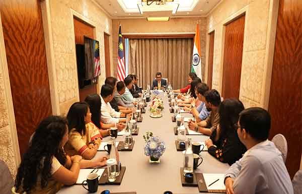 MoS Margherita interacts with Indian diaspora in Malaysia Margherita