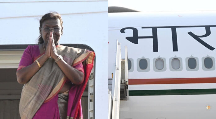 President Murmu lands in Vienna; heads to Bratislava for State visit to Slovak Republic Murmu