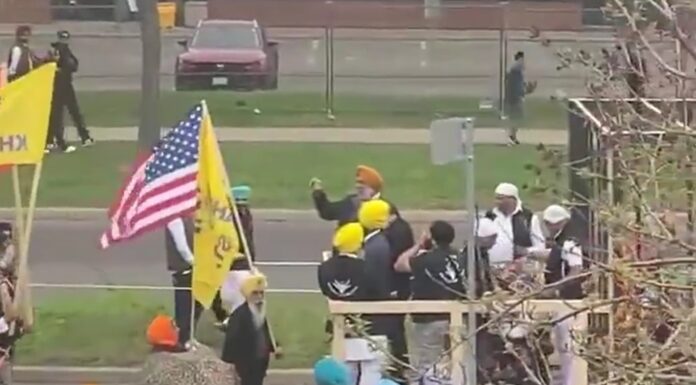 Anti-Hindu parade in Malton Gurdwara, Toronto, call for deportation of Hindus Anti-Hindu parade