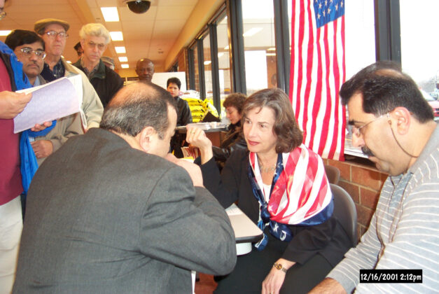 Meeting with constituents 2001
