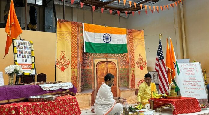 Orange County Hindus offer Shradhanjali at Irvine Mandir Irvine
