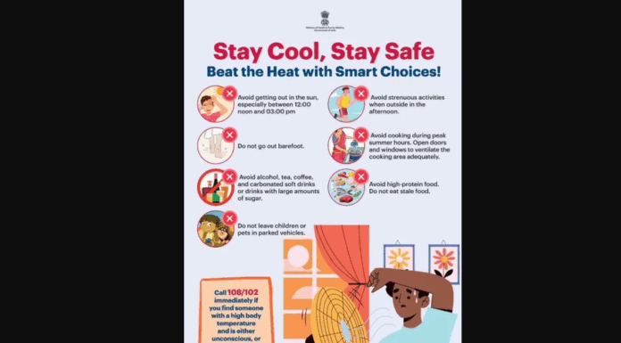 Heatwave: Health Ministry issues advisory, asks people to stay indoors during peak hours Heatwave