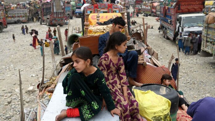Afghan migrants
