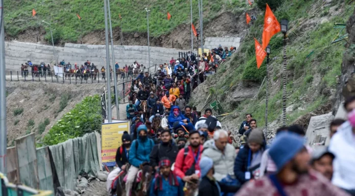 In 9 days, 1.63 lakh perform ongoing Amarnath Yatra Amarnath Yatra
