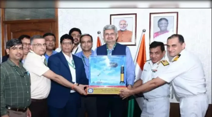 DRDO hands over six strategic indigenously designed products to Indian Navy DRDO