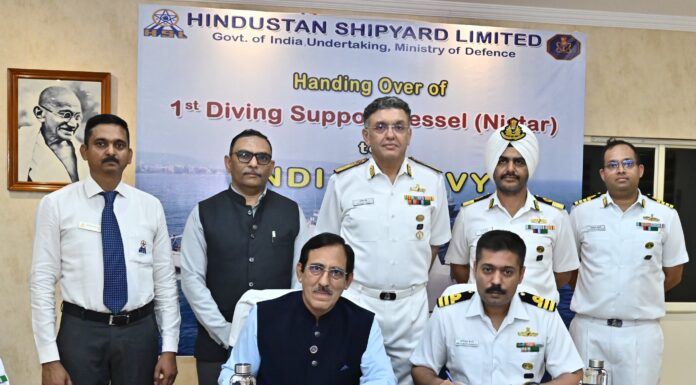 Indian Navy gets first indigenous diving support vessel INS Nistar Indian Navy