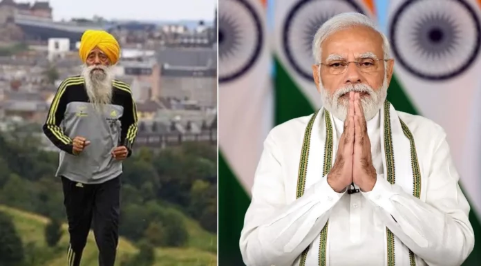 Prime Minister Modi pays tribute to legendary marathoner Fauja Singh Fauja Singh