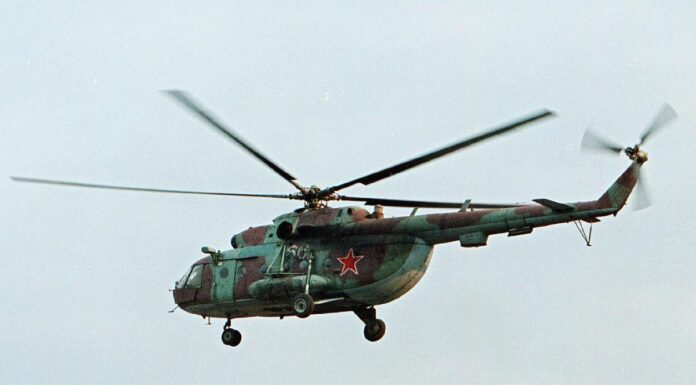 Mi-8 helicopter