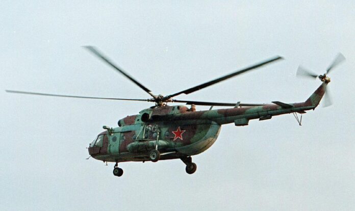 Mi-8 helicopter