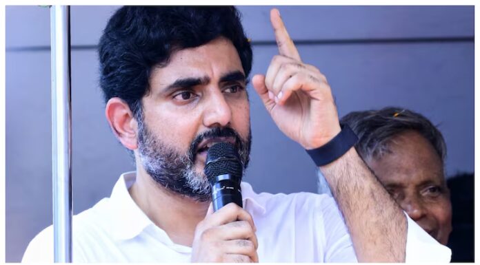 Nara Lokesh pitches Andhra for Aerospace park after Karnataka cancels land acquisition Nara Lokesh