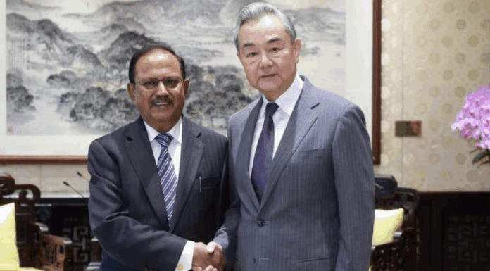 Chinese FM Wang Yi meets NSA Ajit Doval in Delhi Wang Yi