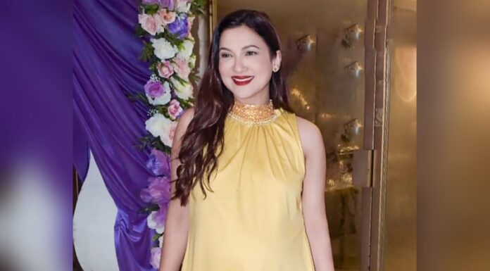Mommy-to-be Gauahar Khan’s baby shower looks all things dreamy and positive Gauahar Khan