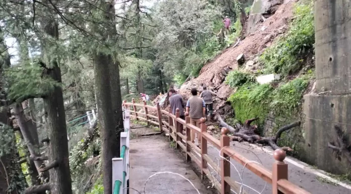 Shimla landslide forces evacuation in Benmore locality, 30 families at risk Shimla