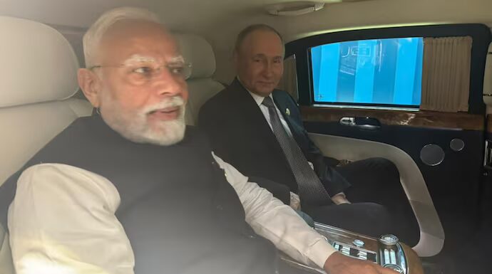 PM Modi, Putin travel in same car for bilateral meet after SCO Summit Putin