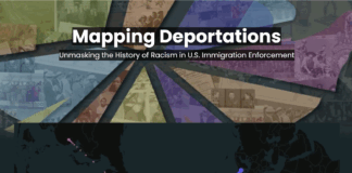 Deportation Map of US