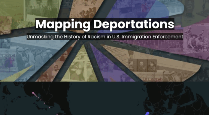 Deportation Map of US