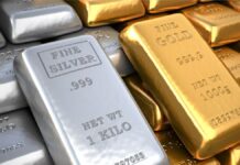 Gold and silver prices