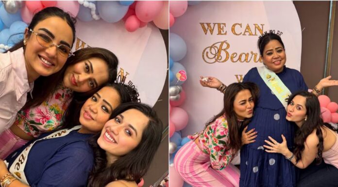 Inside Bharti Singh’s surprise baby shower bash with Laughter Chef team; Kashmera, Krushna and others join Bharti Singh
