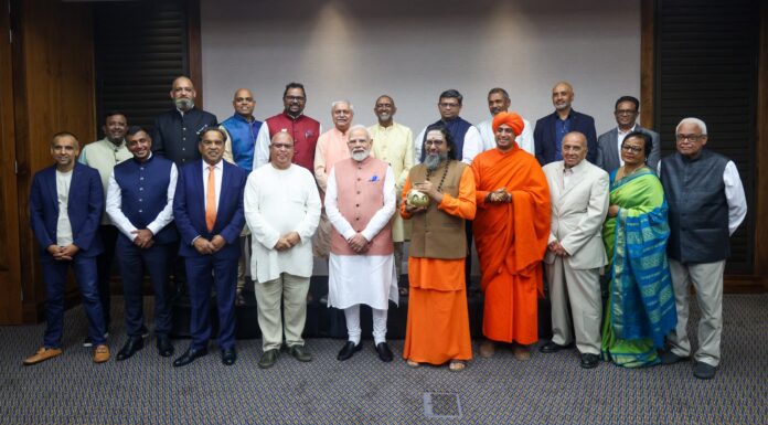 PM Modi engages with community leaders in Johannesburg, urges promotion of Indian culture Johannesburg