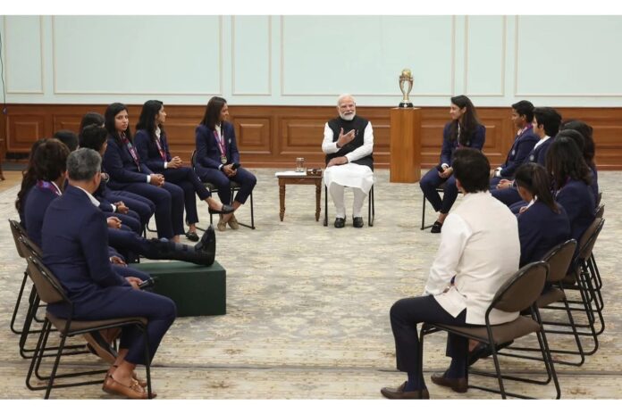 PM Modi praises India's women cricketers following World Cup triumph World Cup