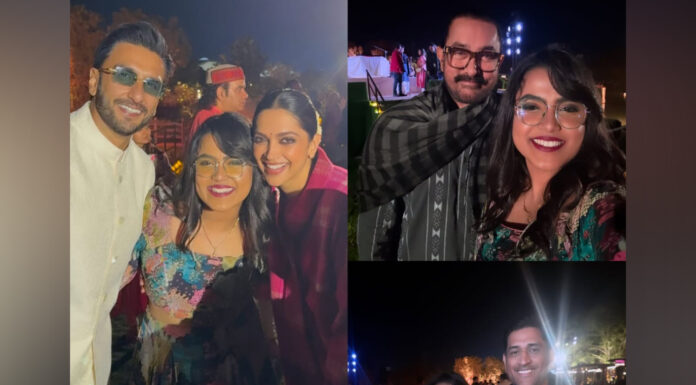 Ranveer Singh, Deepika Padukone enjoy musical night with Aamir and MS Dhoni, check pics Ranveer Singh