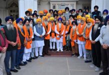 1,796 Sikh pilgrims to visit Pakistan for Sri Guru Nanak Dev Ji’s birth anniversary Sri Guru Nanak Dev Ji